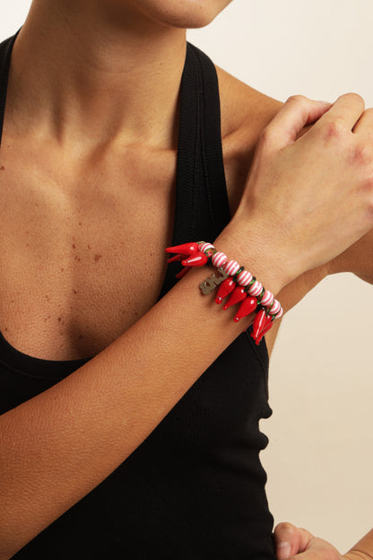 Pink Hot Chili Bracelet