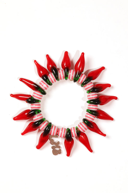 Pink Hot Chili Bracelet
